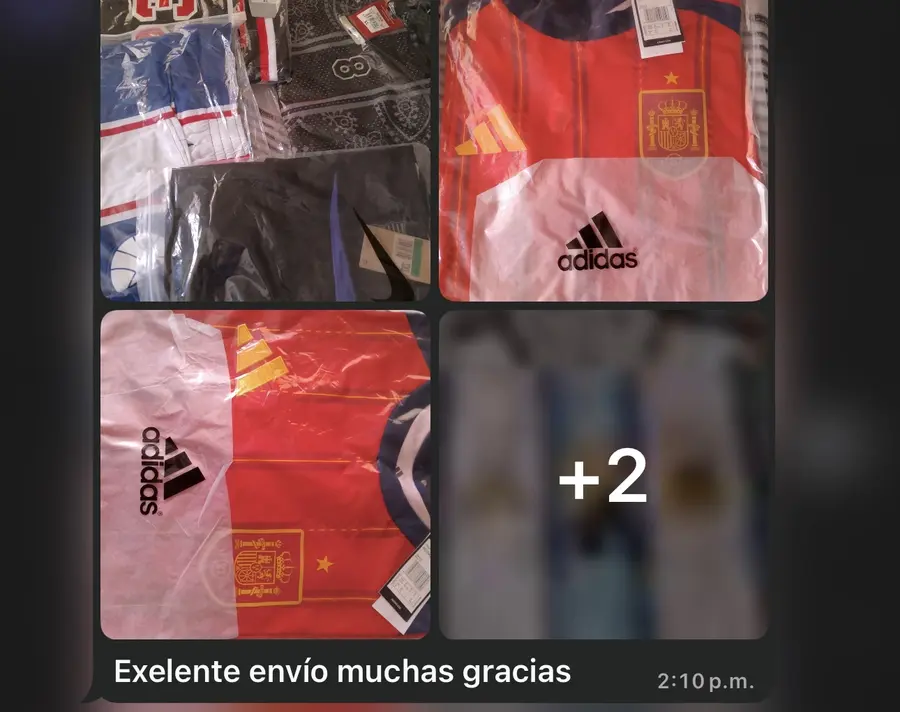 Pedido real recibido por cliente 6